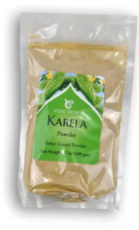 VEDIC SECRETS Karela Powder Bitter Gourd Powder 7 OZ